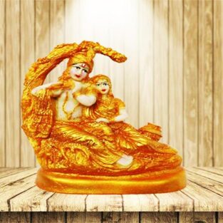 Lord Radha Krishna Idol Showpiece - 18 cm