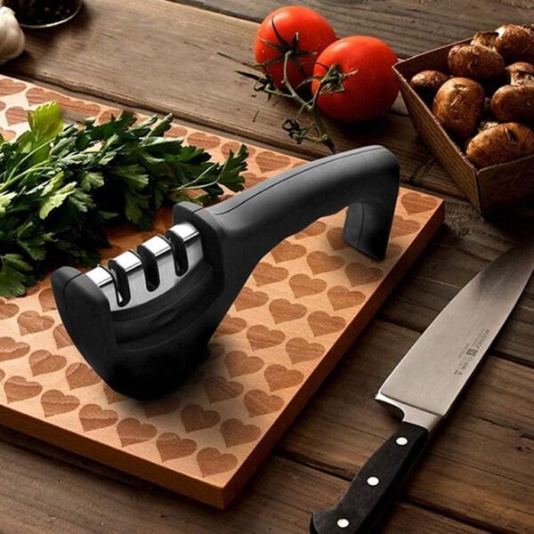 Manual 3 Stage Knife Sharpener Tool Advanced Knife Sharpener for Kitchen