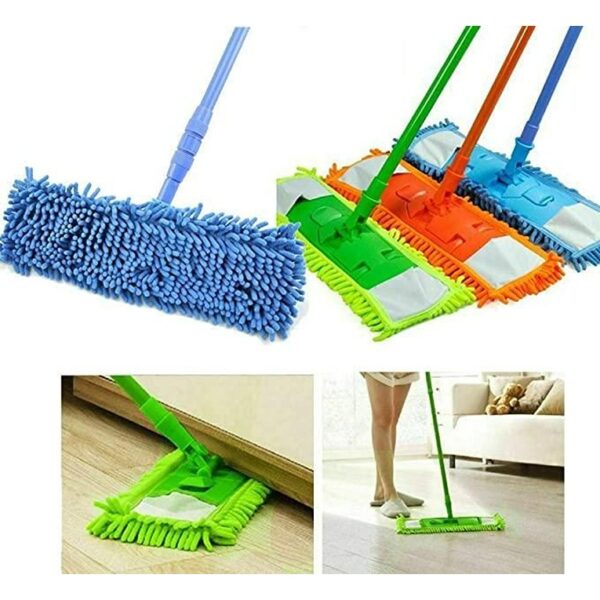 Microfiber Cleaning Mop with Telescopic Long Handle (KDB-2317969) - Image 2