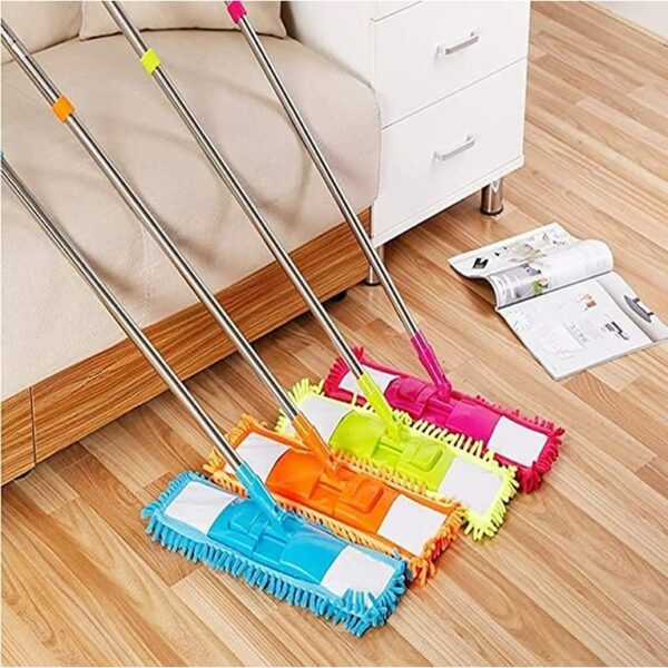 Microfiber Cleaning Mop with Telescopic Long Handle (KDB-2317969)