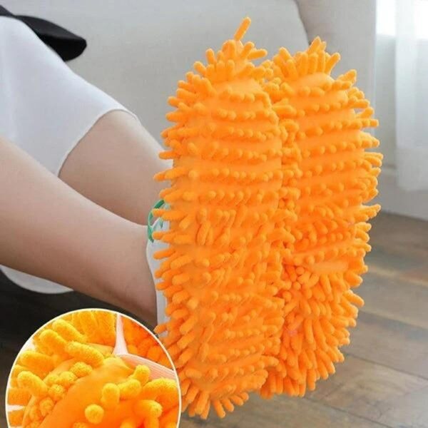 Multi-Function Washable Dust Mop, Floor Cleaning Slippers (KDB-2361036) - Image 3