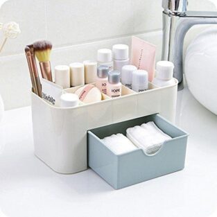 Multi-Functional Plastic Makeup Organizer Box with Desktop Table Organizer (SZ-2386176)