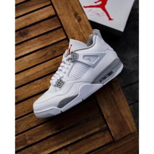 Nike Air Jordan 4 White Oreo For Men's Shoes