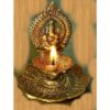 Oxide Metal Ganesh Idol with Oil Lamp Diya