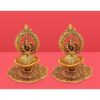 Oxide Metal Decorative Ganesh Idol Diya