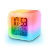 Digital Alarm Clock with Automatic 7 Colour Changing LED, Date, Time, Temperature (Multicolour)
