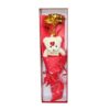 Valentine Day Gift Rose and Teddy Bear