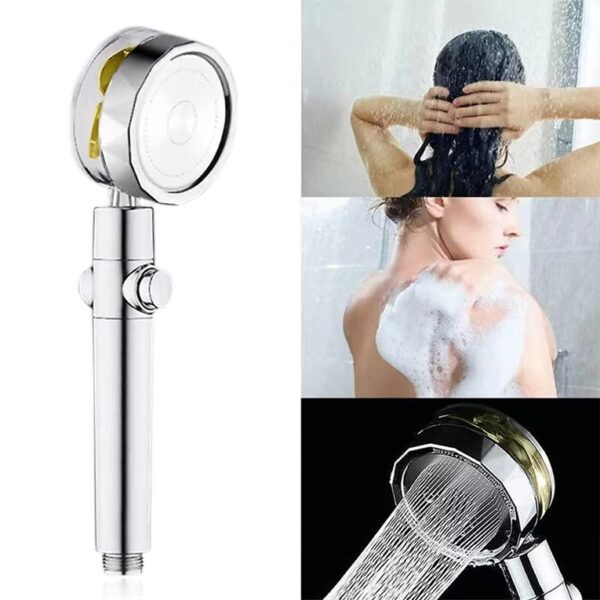 Shower Head - High Pressure Shower Heads, Handheld Turbo Fan Shower, Hydro Jet Shower (KDB-2276270) - Image 3