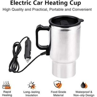 Stainless Steel Electric Kettle for Cars