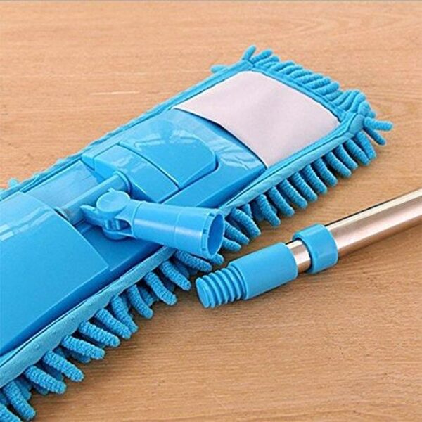 Microfiber Floor Cleaning Mop with Telescopic Long Handle Dry Mop (KDB-1443808) - Image 4