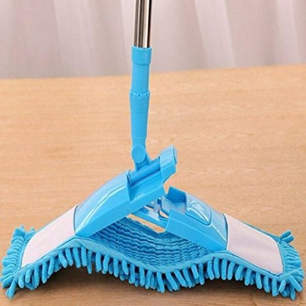 Microfiber Floor Cleaning Mop with Telescopic Long Handle Dry Mop (KDB-1443808)