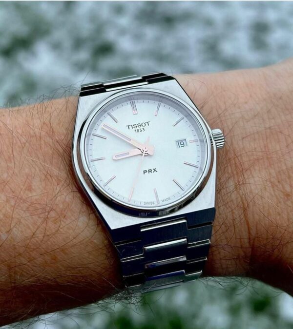 Stay Your Classic Automatic White Dial Tissot Watch For Men