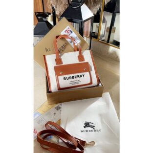 Burberry Bag Canvas Horseferry Shoulder Bag 1070