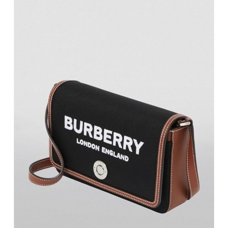 Burberry Handbag Crossbody Canvas Leather Bag For Ladies