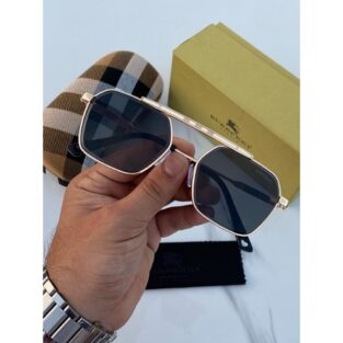 Burberry Sunglasses For Men gold Black