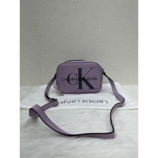 Calvin Klein Jeans Camera Bag Sling With Dust Cover Purple