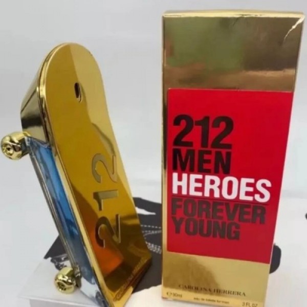 Carolina Herrera 212 VIP Perfume Men Heroes Forever Young 90 ML