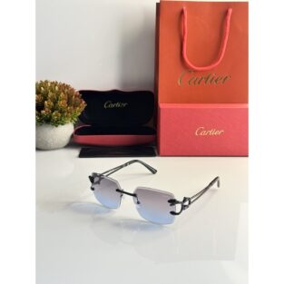 Cartier Sunglasses For Men Blue Black
