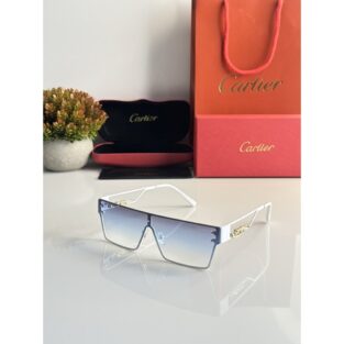 Cartier Sunglasses For Men White Blue