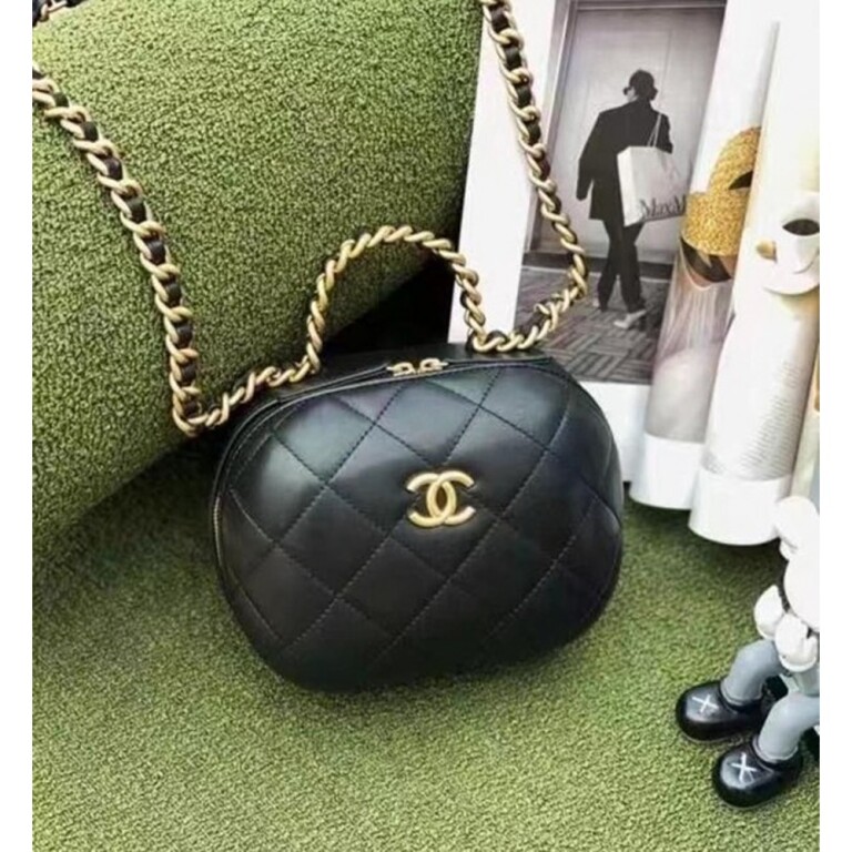 Chanel Handbag Small Vanity Sling Bag With OG Box