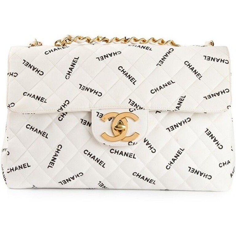 Chanel Handbag World Jumbo Maxi Shoulder Bag With Dust Bag 3045