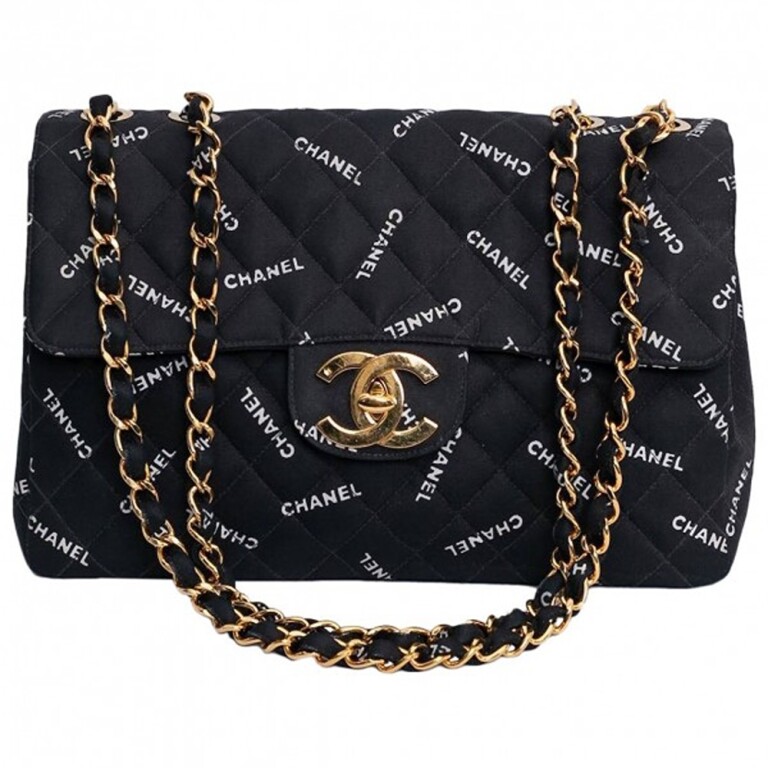 Chanel Handbag world Jumbo Maxi Shoulder Bag Black With Dust Bag 3045