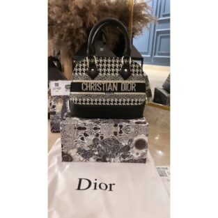 Christian Dior Handbag Alma With OG Box and Dust Bag