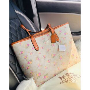 Coach Floral Neverfull Style Tote Bag 791