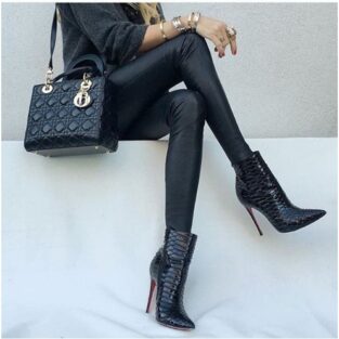 Dior Lady Handbag My ABC Elite Quality With OG Box & Dust Bag & Scarf WIth Star Charm (Black - 291)