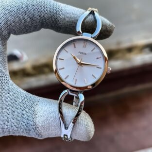 Fashionable Fossil Watch For Girl