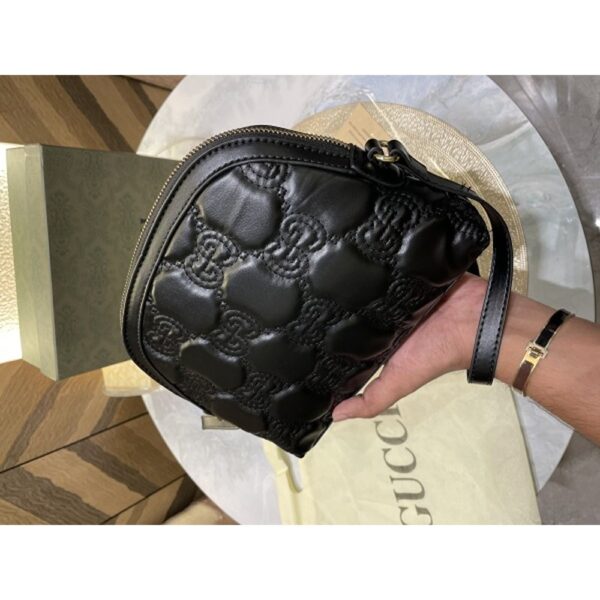 GUCCI Handbag 22 Gg Marmont Small Matelass-Leather Shoulder Bag black
