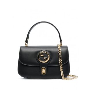 Gucci Handbag 04 Blondie Leather With OG Box Black
