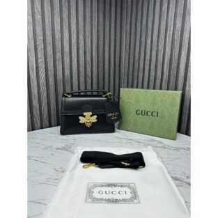 Gucci Handbag Bee Black Queen 129