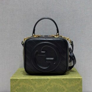 Gucci Handbag Blondie Top Handle Bag With Box