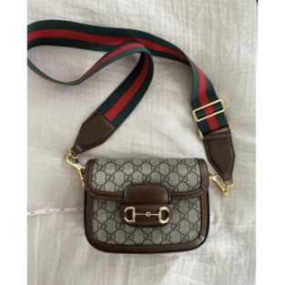 Gucci Handbag Horsebit Sling With OG Box and Dust Bag 736