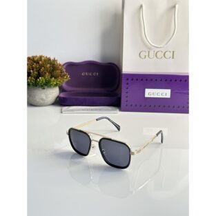 Gucci Sunglasses For Men Gold Black