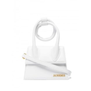 Jacquemus Handbag Le Chiquito Noeud Bag With OG Box Dust Bag & Extra Sling Belt