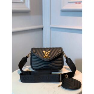 Louis Vuitton Handbag 15 New Wave Shoulder Bag Black