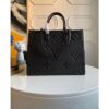 Louis Vuitton Handbag Black Onthego With Dust Bag Heavy Quality (S4)