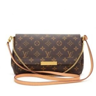 Louis Vuitton Handbag Favorite mm With Box and Dust Bag Monogram (s6)