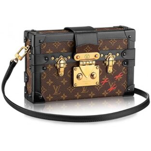 Louis Vuitton Handbag Petite Malle Brown Monogram 46