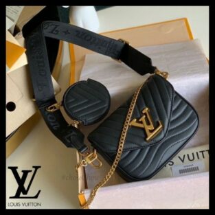 Louis Vuitton Handbag Wave Pochette Pink Premium Bag With Box (LV-1083)
