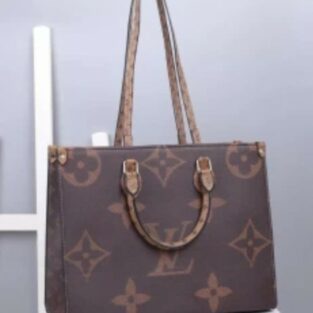 Louis Vuitton Handbag on the go coffee 122