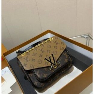 Louis Vuitton Handbag Passy Monogram With Box and Dust Bag (Coffee Brown)