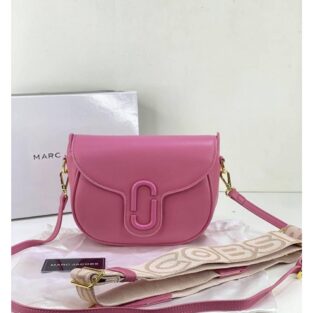 Marc Jacobs Handbag Leather Sling Bag Pink With OG Bag