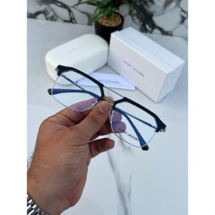 Marc Jacobs Sunglasses For Men Silver Black Frame