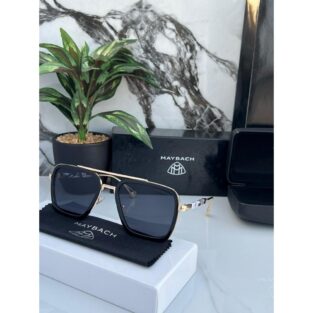 Maybach Sunglasses For Men Gold Black