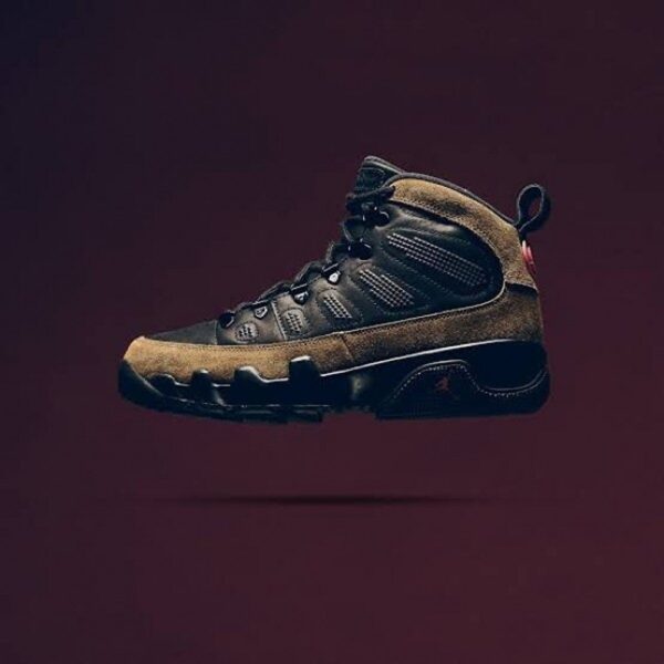 Men's Air Jordan Shoes Retro 9 NRG Olive