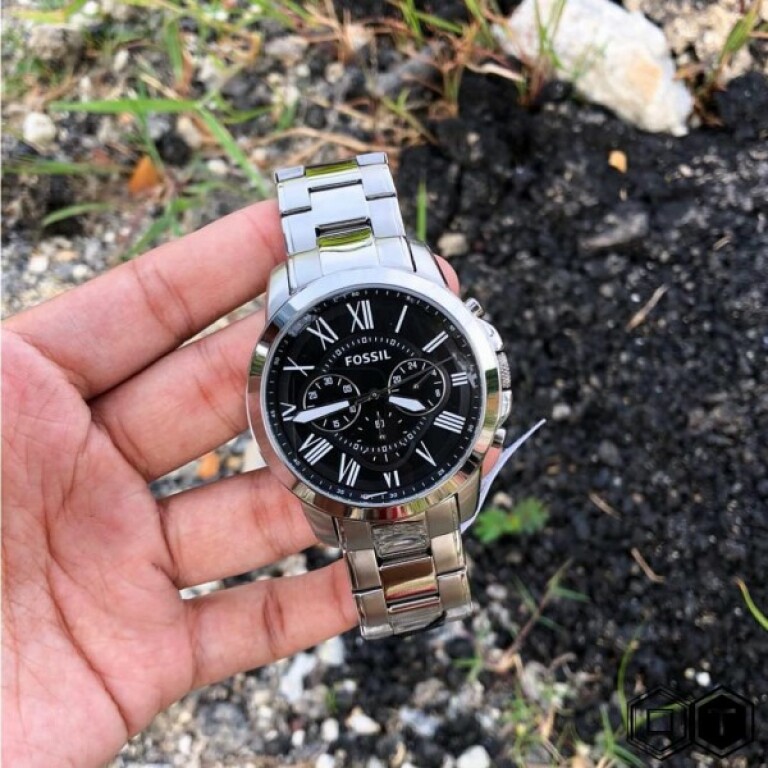Men's Analog Fossil Watch Fs4653 Grant