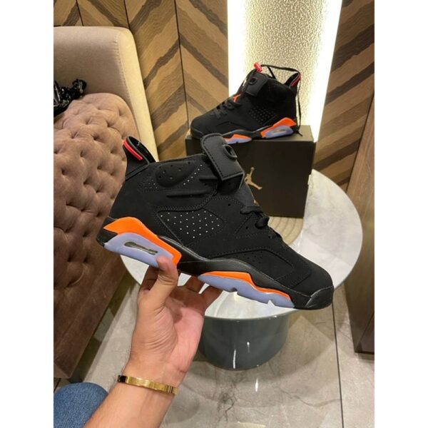 Men's Nike Air Jordan Shoes Retro6 Black Infrared